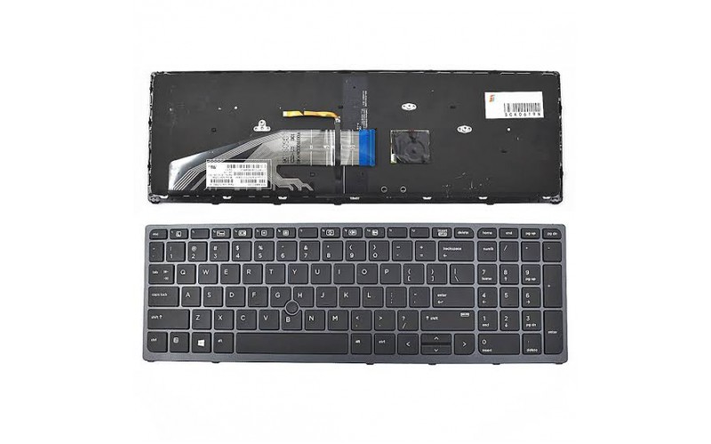 Laptop Keyboard For Hp Zbook 15 G3 With Backlight 2672